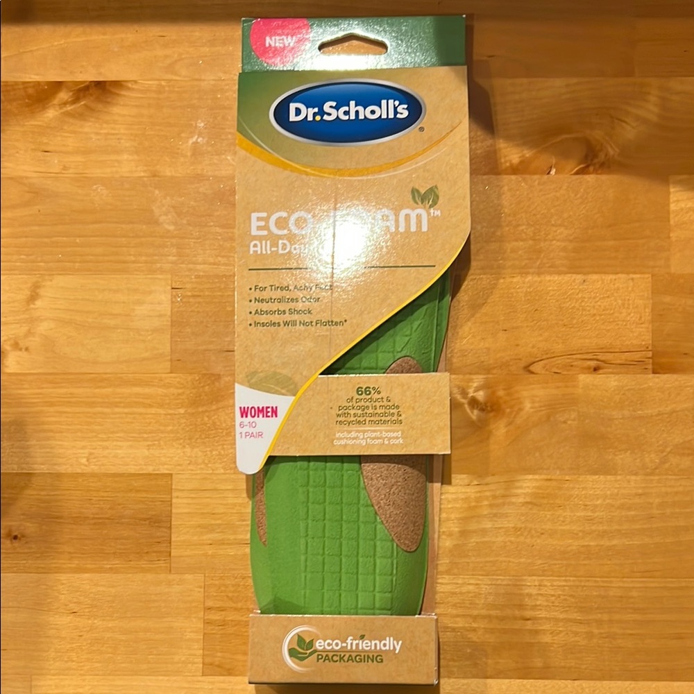 Dr. Scholl's Green Comfort Sole (ECO FOAM) WOMEN
